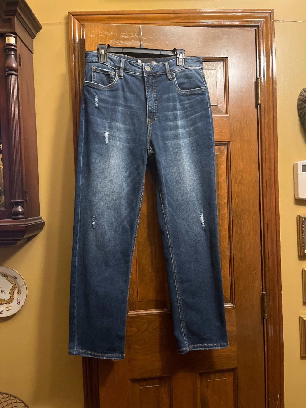 KUT From the Kloth Straight Leg Jeans.  Size 10.